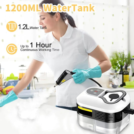 Pressurized multi-function steam cleaning machine