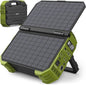 Portable Power Station With Built-In Solar Panels